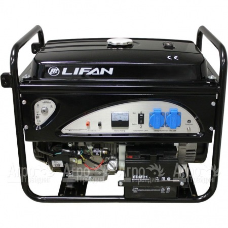 Бензогенератор Lifan 6500E 5 кВт в Саратове