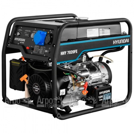 Бензогенератор Hyundai HHY 7020FE 5 кВт в Саратове