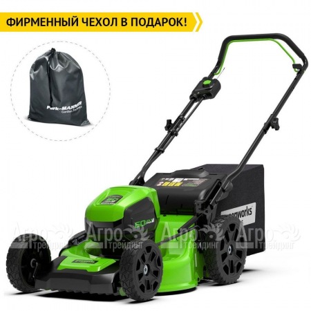 Газонокосилка аккумуляторная GreenWorks GD60LM46HP (без батареи и зарядного устройства) в Саратове