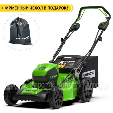 Газонокосилка аккумуляторная GreenWorks GD60LM51SPK4 в Саратове