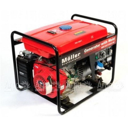 Бензиновый генератор со встроенным сварочным аппаратом Moller MR/GGT5001WE 4,2 кВт в Саратове