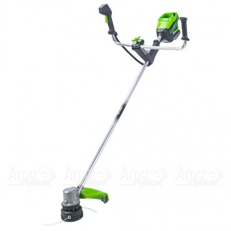 Аккумуляторный триммер GreenWorks 82 В 2110707 (без аккумулятора и зарядного устройства) в Саратове
