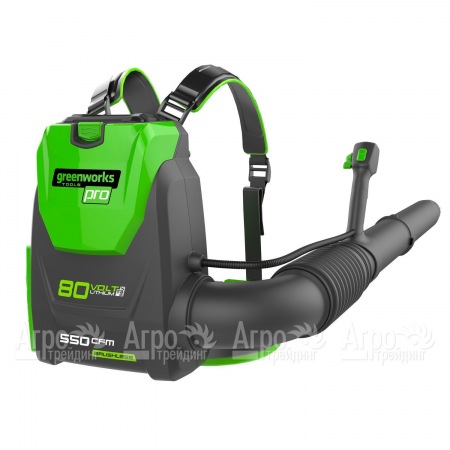 Воздуходувка аккумуляторная GreenWorks GD80BPB (без батареи и зарядного устройства) в Саратове