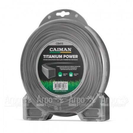 Профессиональная леска Titanium Power квадрат 3 мм 44 м для триммеров Caiman в Саратове