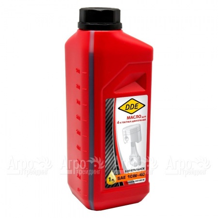 Масло минеральное DDE SAE 10W-40, 1 л для 4-х тактных двигателей  в Саратове