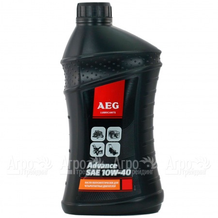 Масло п/с AEG Advance SAE 10W40 API SJCF 0.6 л для 4-х тактных двигателей в Саратове