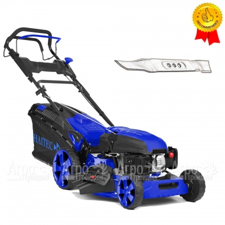 Газонокосилка бензиновая Haitec HT-RM512ES + запасной нож в Саратове