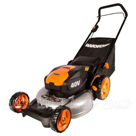 Газонокосилка аккумуляторная Worx WG751E в Саратове