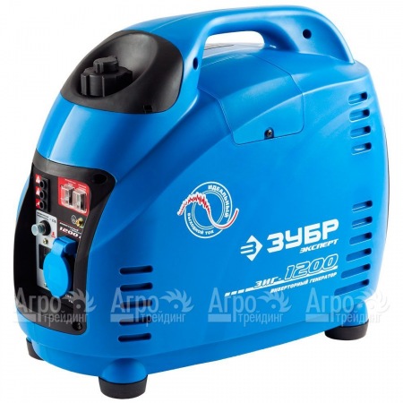 Бензогенератор инверторный Зубр ЗИГ-1200 1 кВт в Саратове