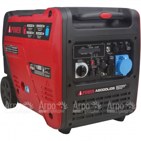 Бензогенератор инверторный A-iPower A6000LiGs 5.5 кВт в Саратове
