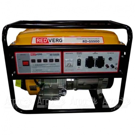Бензогенератор RedVerg RD-G5500 5 кВт в Саратове