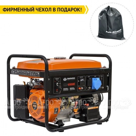 Бензогенератор Daewoo GDA 6500E 5 кВт в Саратове