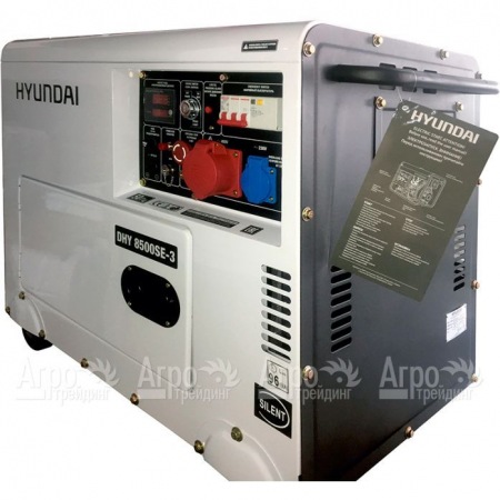 Дизельгенератор Hyundai DHY 8500SE-3 6.5 кВт в Саратове