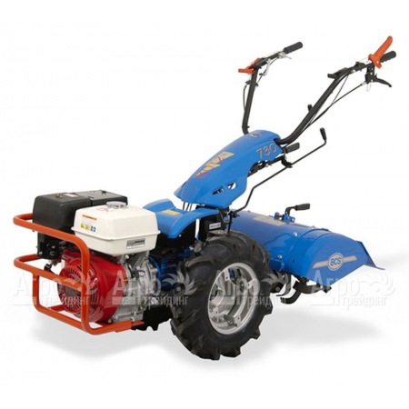 Мотоблок BCS 730 с пневмоколесами 4x10 и дифференциалом многофункциональный в Саратове