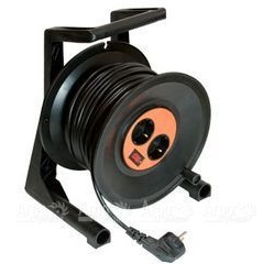 Удлинитель на катушке с 2-мя встроенными розетками 50 м в Саратове
