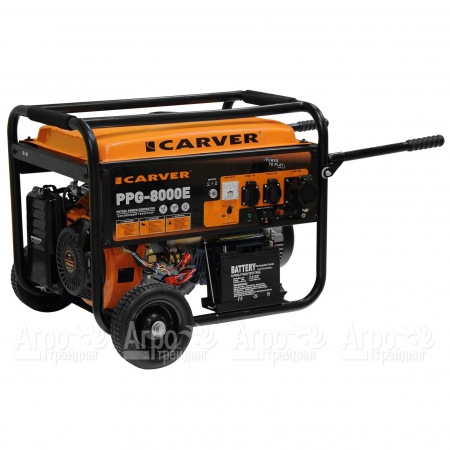 Бензогенератор Carver PPG-8000E 6 кВт в Саратове