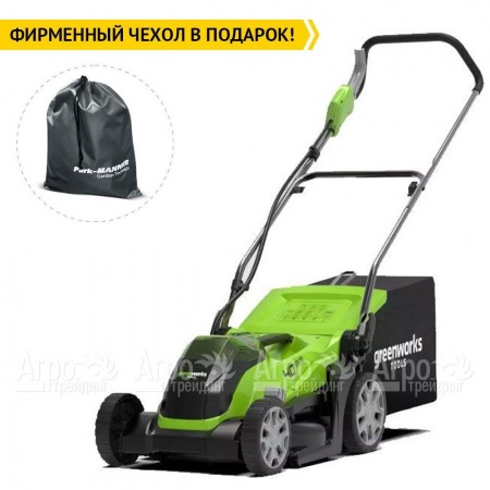Газонокосилка аккумуляторная GreenWorks G40LM35K4 в Саратове