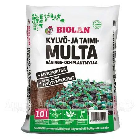 Земля для рассады и пикировки Biolan 10 л в Саратове