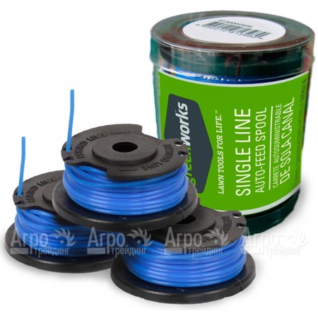 Катушка сменная 29197 для триммеров Greenworks 500W в Саратове