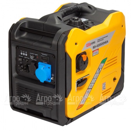 Бензогенератор инверторный RedVerg RD-IG5500HEA 5 кВт в Саратове