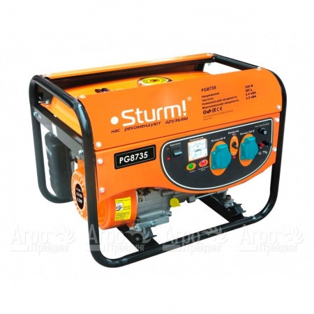 Бензогенератор Sturm PG8735 3 кВт в Саратове