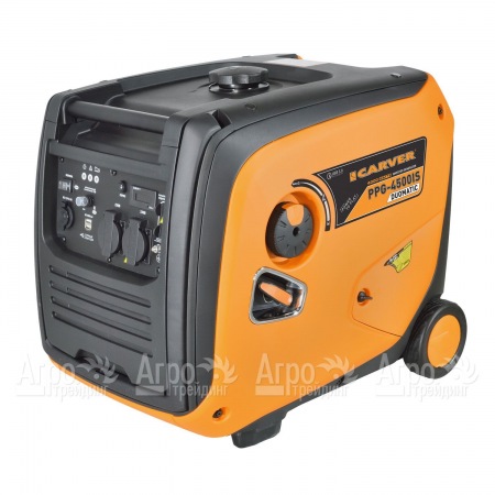 Бензогенератор инверторный Carver PPG-4500IS Duomatic 3.5 кВт  в Саратове