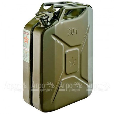 Канистра Звезда 20 л с фиксатором (металл 0.6 мм) в Саратове