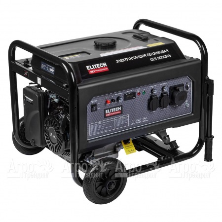 Бензогенератор Elitech GES 8000RW 6 кВт  в Саратове