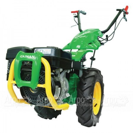 Мотоблок Caiman 330 с пневмоколесами 4x8 и дифференциалом многофункциональный в Саратове