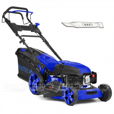 Газонокосилка бензиновая Haitec HT-RM532ES + запасной нож в Саратове