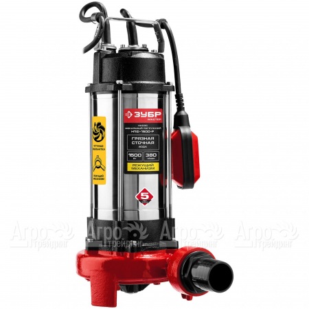 Фекальный насос Зубр НПФ-1500-Р в Саратове