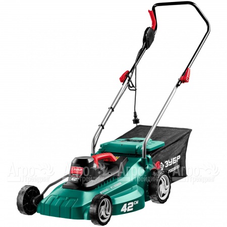 Газонокосилка электрическая Зубр ГСЦ-42-2000 в Саратове