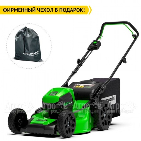 Газонокосилка аккумуляторная GreenWorks GD60LM46HPK4  в Саратове