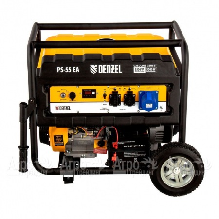 Бензогенератор Denzel PS-55 EA 5 кВт в Саратове