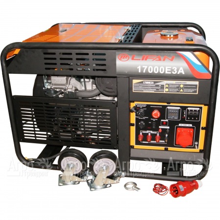 Бензогенератор Lifan 17000E3А 15.5 кВт в Саратове