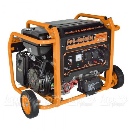Бензогенератор Carver PPG-8000ЕM 6 кВт в Саратове