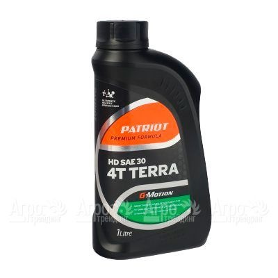 Масло минеральное Patriot G-Motion HD SAE 30 4Т Terra 1 л для 4-х тактных двигателей  в Саратове