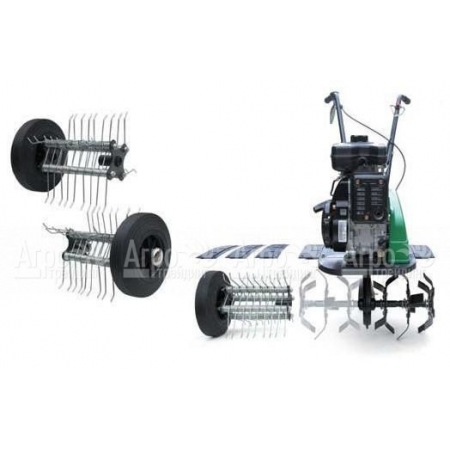 Приспособление для вычесывания мха на культиватор Husqvarna T25RS в Саратове