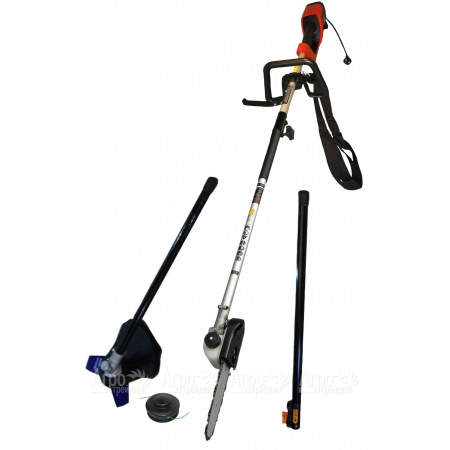 Электрокоса + высоторез Ikra Mogatec EAS 1035C + цепная пила 20 см в Саратове