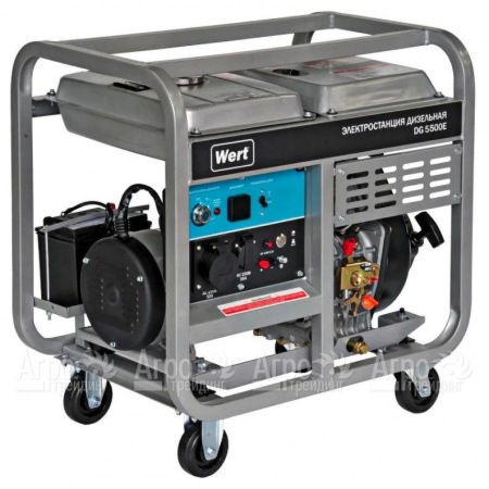 Дизельгенератор Wert DG5500E 4.8 кВт в Саратове