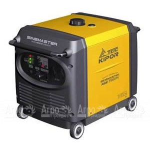 Бензиновый генератор ТСС-Kipor-KGE-7000TС 6,0 кВт (кожух, колеса) в Саратове