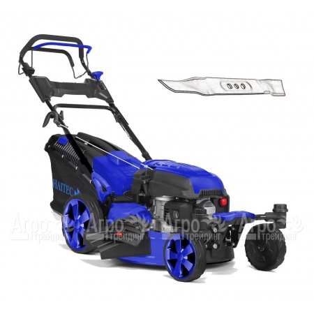 Газонокосилка бензиновая Haitec HT-RM514Radius + запасной нож в Саратове
