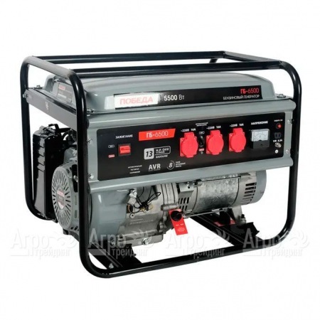 Бензогенератор Patriot Победа ГБ 6500 5 кВт в Саратове