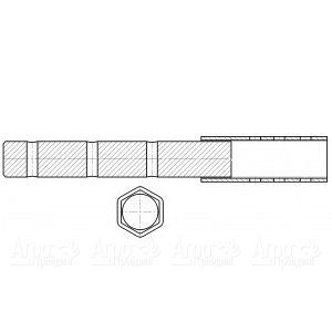 Удлинитель 010619 для мотоблоков Целина в Саратове
