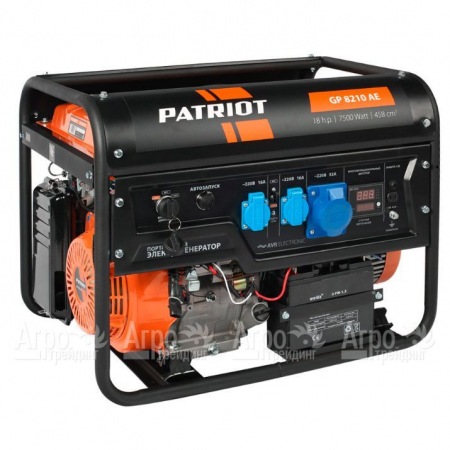 Бензогенератор Patriot GP 8210AE 7 кВт в Саратове