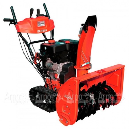 Снегоуборщик гусеничный Elitech СМ 12ЭГ в Саратове