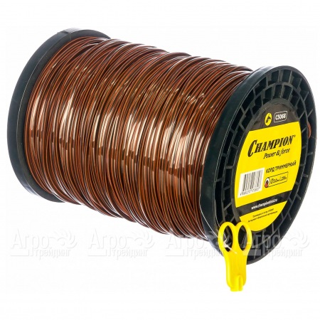 Корд триммерный Champion Nylplus Square 3.0мм, 236м (квадрат)+нож  в Саратове