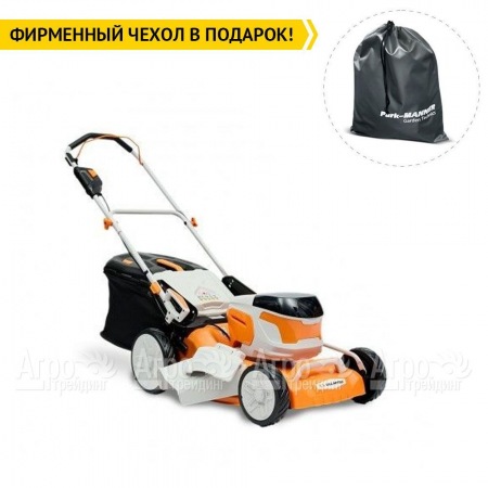 Газонокосилка аккумуляторная Villartec MA4046 SET AM408 + AC402 в Саратове
