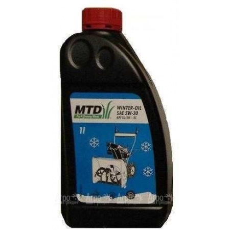 Масло зимнее MTD SAE 5W-30, 1 л для 4-х тактных двигателей в Саратове