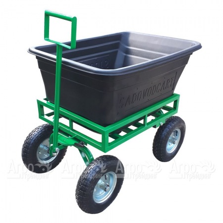 Тележка Sadovodcart Садовод четырехколесная откидная с корытом в Саратове